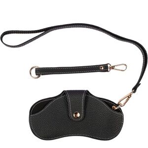 Soft Leather Sunglasses Bag Pouch Slim Glasses Case Holder